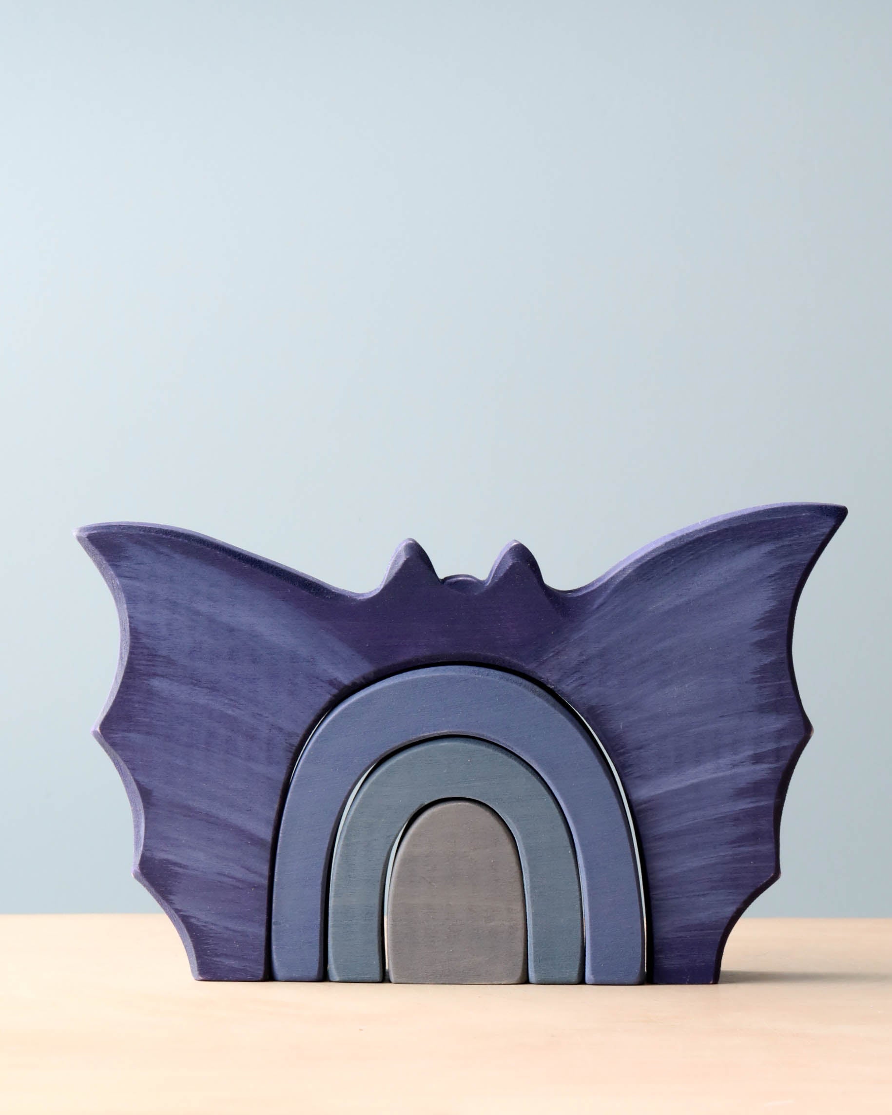 Handmade Wooden Bat Stacker